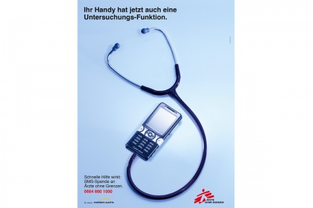 Ärzte ohne Grenzen -  Anzeige