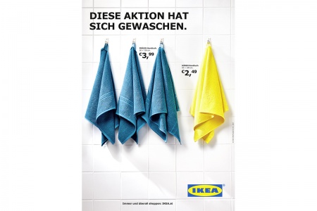 Ikea - Anzeige